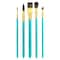 Royal &#x26; Langnickel&#xAE; Menta&#x2122; Synthetic Squirrel Watercolor 5 Piece Brush Set